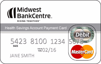 Midwest BankCentre HSA Card