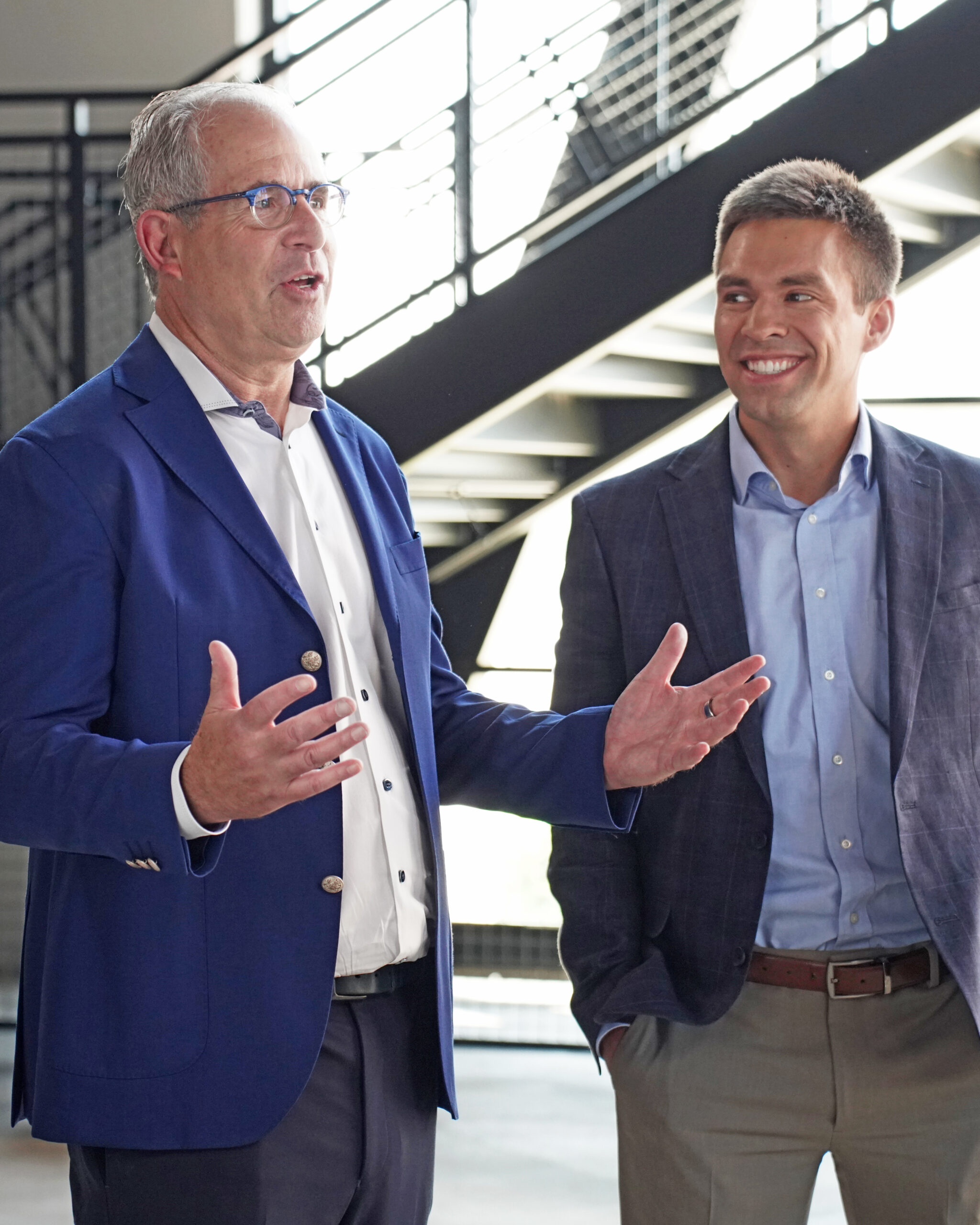 Michael Staenberg, The Staenberg Group and Chris Imming, Midwest BankCentre